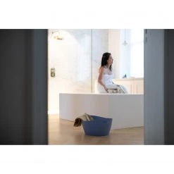 Koziol Panier Bottichelli - Matière plastique - Bleu -Rangements Soldes 1000255852 210330 11275900068 MOOD DETAILS P000000001000255852 mood