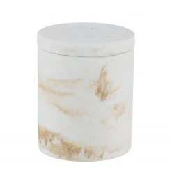 WENKO Boîte à coton Odos - Blanc