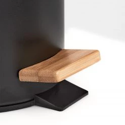 Zeller Poubelle salle de bain Charlson 3L - Noir -Rangements Soldes 1000273721 210615 06564200096 DETAILS P000000001000273721