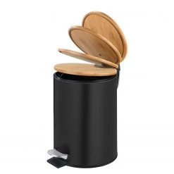 WENKO Poubelle Tortona - Acier - Noir / Naturel - Contenance : 3 L 7 WENKO Poubelle Tortona - Acier - Noir / Naturel - Contenance : 3 L -Rangements Soldes 1000274057 210618 14062400204 DETAILS P000000001000274057