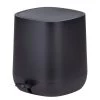 WENKO Poubelle Davos - Acier - Contenance : 5 L - Noir -Rangements Soldes 1000274071 210618 14062600226 IMAGE P000000001000274071