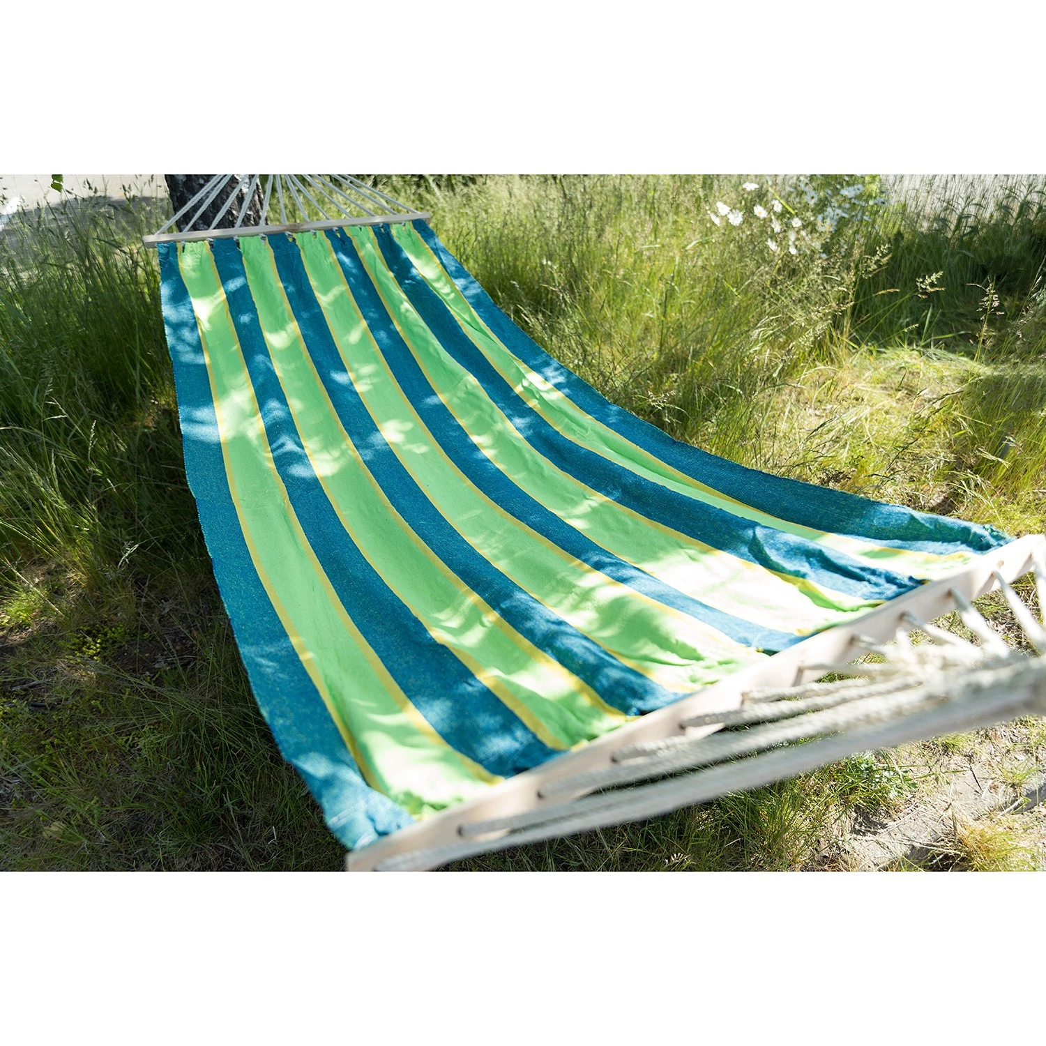 My Flair Hamac Medea - Coton - Vert 3 My Flair Hamac Medea - Coton - Vert – Image 2