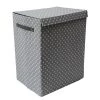 Flechtwaren Müller Panier à linge TexBox II - Tissu mélangé - Gris -Rangements Soldes 1000283367 210831 12442700027 IMAGE P000000001000283367