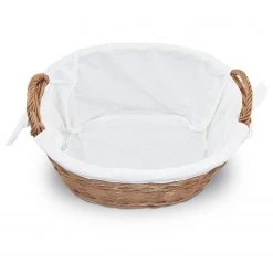 Flechtwaren Müller Panier à linge Oregon I - Osier - Beige / Blanc - 58 x 30 cm -Rangements Soldes 1000283407 210831 12453200214 DETAILS P000000001000283407