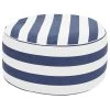 Jahnke Pouf Air Sit III (gonflable) - Polyester - Bleu / Blanc -Rangements Soldes 1000285230 210810 13591800014 IMAGE P000000001000285230