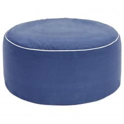 Jahnke Pouf Air Sit II (gonflable) - Polyester - Bleu