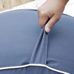 Jahnke Pouf Air Sit II (gonflable) - Polyester - Bleu -Rangements Soldes 1000285234 210810 13591900037 DETAILS P000000001000285234