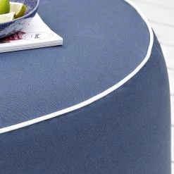 Jahnke Pouf Air Sit II (gonflable) - Polyester - Bleu -Rangements Soldes 1000285234 210810 13591900038 DETAILS P000000001000285234