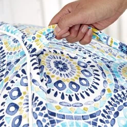 Jahnke Pouf Air Sit Orient (gonflable) - Polyester / Multicolore -Rangements Soldes 1000285235 210810 13591900042 DETAILS P000000001000285235