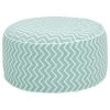 Jahnke Pouf Air Sit Wave (gonflable) - Polyester - Turquoise -Rangements Soldes 1000285236 210810 13592000045 IMAGE P000000001000285236