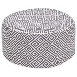 Rangements Soldes 21 Jahnke Pouf Air Sit Greco (gonflable) - Polyester - Gris