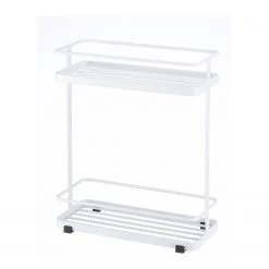 Yamazaki Miroir grossissant Tower - Acier - Blanc