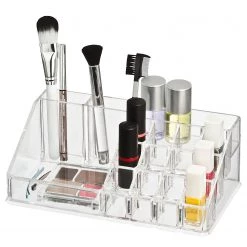 WENKO Organiseur pour produits de beauté Femme - Acrylique - Transparent 8 WENKO Organiseur pour produits de beauté Femme - Acrylique - Transparent -Rangements Soldes 1000333102 220218 030 DETAILS P000000001000333102
