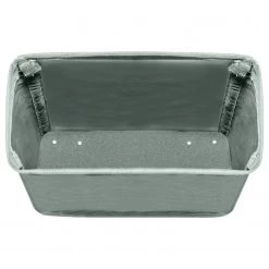 WENKO Panier à linge Corno I - Polyester / Polypropylène - Gris -Rangements Soldes 1000333234 220218 032 DETAILS P000000001000333234