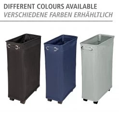 WENKO Panier à linge Corno I - Polyester / Polypropylène - Gris -Rangements Soldes 1000333234 220218 037 DETAILS P000000001000333234