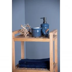 WENKO Boîte Sada - Céramique - Bleu -Rangements Soldes 1000333290 220218 021 MOOD DETAILS P000000001000333290 mood