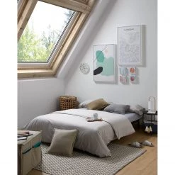 Twentyfour Paniers à linge Cumberland (lot de 2) - Feuille de plante - Naturel / Noir -Rangements Soldes 1000333478 220217 021 MOOD DETAILS P000000001000333478 mood