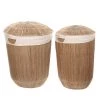 Twentyfour Paniers à linge Estibalis (2 éléments) - Jute - Naturel -Rangements Soldes 1000333529 220217 010 IMAGE P000000001000333529