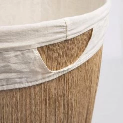 Twentyfour Paniers à linge Estibalis (2 éléments) - Jute - Naturel -Rangements Soldes 1000333529 220217 050 DETAILS P000000001000333529