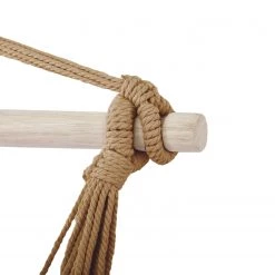 FLHF Fauteuil suspendu Malero - Coton / Polyester - Beige / Caramel -Rangements Soldes 1000333750 220329 040 DETAILS P000000001000333750