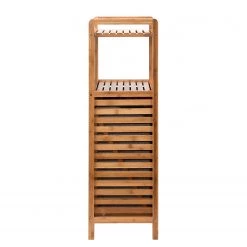 Butlers Étagère avec panier à linge BIG BAMBOO - Bambou / MDF - Naturel -Rangements Soldes 1000337919 220301 050 DETAILS P000000001000337919