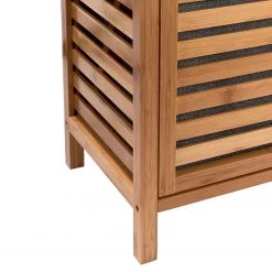 Butlers Étagère avec panier à linge BIG BAMBOO - Bambou / MDF - Naturel -Rangements Soldes 1000337919 220301 073 DETAILS P000000001000337919