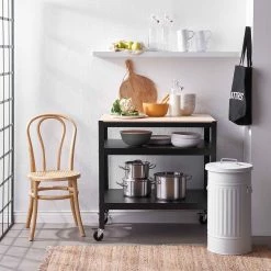 Butlers Poubelle Oskar ZINC - Blanc -Rangements Soldes 1000338043 220301 023 MOOD DETAILS P000000001000338043 mood