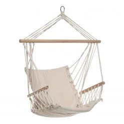 Butlers Fauteuil suspendu BABOON - Platane / Tissu mélangé - Beige