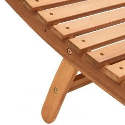 Butlers Chaise longue SUN WAVER - Partiellement en acacia massif - Marron -Rangements Soldes 1000341333 220317 035 DETAILS P000000001000341333