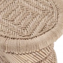 Butlers Repose-pieds ETHNO LODGE - Bambou / Jute - Naturel 12 Butlers Repose-pieds ETHNO LODGE - Bambou / Jute - Naturel -Rangements Soldes 1000344017 220406 050 DETAILS P000000001000344017