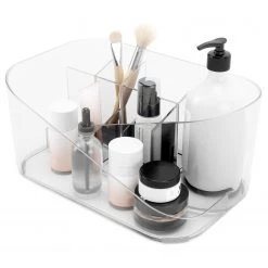 Umbra Organiseur Glam - Polystyrène - Transparent -Rangements Soldes 1000346984 220516 051 DETAILS P000000001000346984