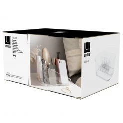 Umbra Organiseur Glam - Polystyrène - Transparent -Rangements Soldes 1000346984 220516 060 DETAILS P000000001000346984