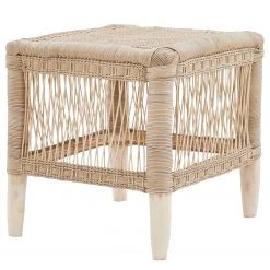 Butlers Pouf BOHO LOUNGE - Rotin - Naturel