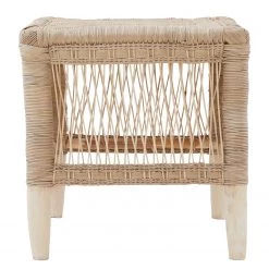 Butlers Pouf BOHO LOUNGE - Rotin - Naturel -Rangements Soldes 1000365697 220728 030 DETAILS P000000001000365697