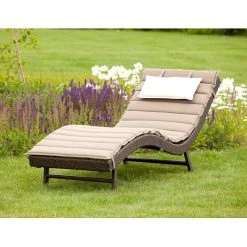Merxx Chaise longue Piacenza - Polyrotin marron 10 Merxx Chaise longue Piacenza - Polyrotin marron -Rangements Soldes gartenliege piacenza polyrattan braun 3741164