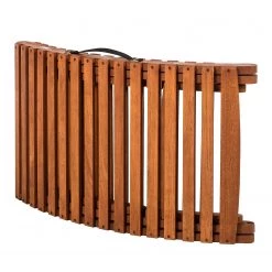 Merxx Chaise longue Ipanema I - Eucalyptus massif / Textile rouge -Rangements Soldes liege ipanema eukalyptus massiv textil rot 1823626