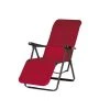 Best Freizeitmöbel Chaise longue Lugano - Tube en acier / Ergotex - Anthracite / Bordeaux -Rangements Soldes liegestuhl lugano stahlrohr ergotex anthrazit bordeaux 1349950