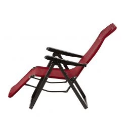 Best Freizeitmöbel Chaise longue Lugano - Tube en acier / Ergotex - Anthracite / Bordeaux 9 Best Freizeitmöbel Chaise longue Lugano - Tube en acier / Ergotex - Anthracite / Bordeaux -Rangements Soldes liegestuhl lugano stahlrohr ergotex anthrazit bordeaux 1367560