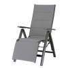 Best Freizeitmöbel Chaise longue Varese Relax - Matière synthétique / Aluminium - Anthracite -Rangements Soldes liegestuhl varese aluminium textilene anthrazit 4348372