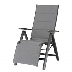 Best Freizeitmöbel Chaise longue Varese Relax - Matière synthétique / Aluminium - Anthracite