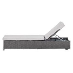 Jardi Chaise longue Paradise Lounge I - Polyrotin gris 17 Jardi Chaise longue Paradise Lounge I - Polyrotin gris -Rangements Soldes sonnenliege paradise lounge polyrattan grau 361231