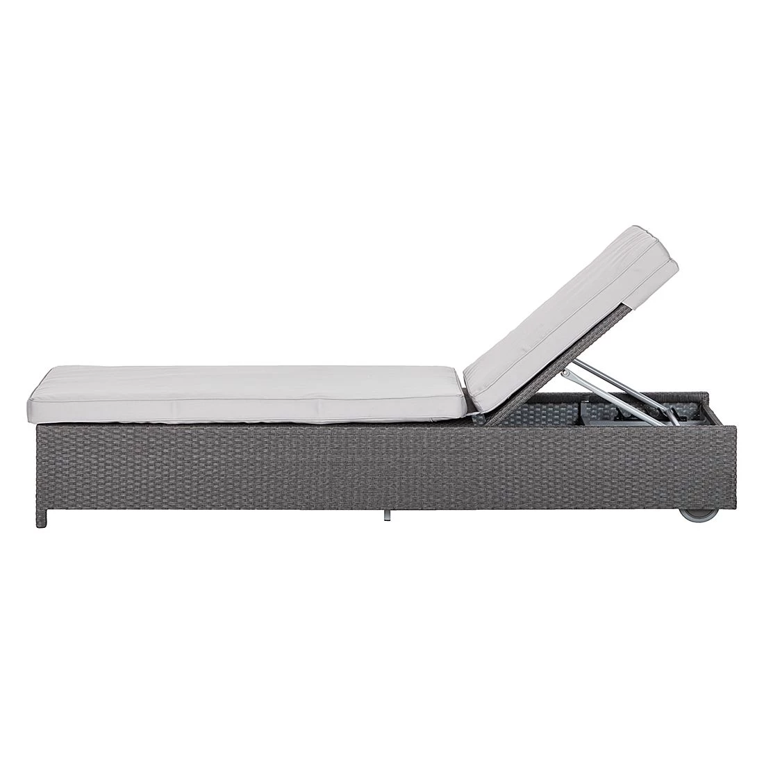 Jardi Chaise longue Paradise Lounge I - Polyrotin gris 5 Jardi Chaise longue Paradise Lounge I - Polyrotin gris – Image 3