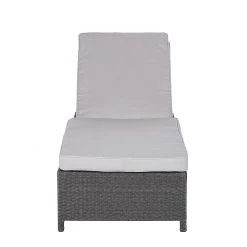 Jardi Chaise longue Paradise Lounge I - Polyrotin gris 23 Jardi Chaise longue Paradise Lounge I - Polyrotin gris -Rangements Soldes sonnenliege paradise lounge polyrattan grau 361233