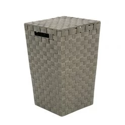 Flechtwaren Müller Corbeille à vêtements Nanda - Gris