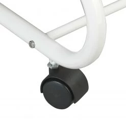 WENKO Panier à linge Escala - Blanc -Rangements Soldes waeschesammler escala weiss 2956421