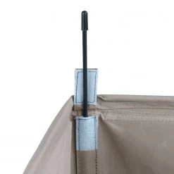 WENKO Sac à linge Trivo - Noisette -Rangements Soldes waeschesammler trivo kunstfaser hellgrau 4837196